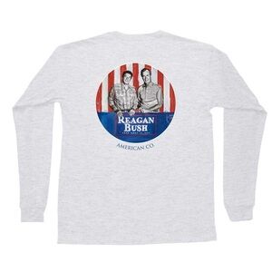 NWT unisex the state company Reagan Bush long-sleeve T-shirt